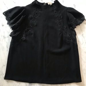 Rebecca Taylor Victorian neck top.